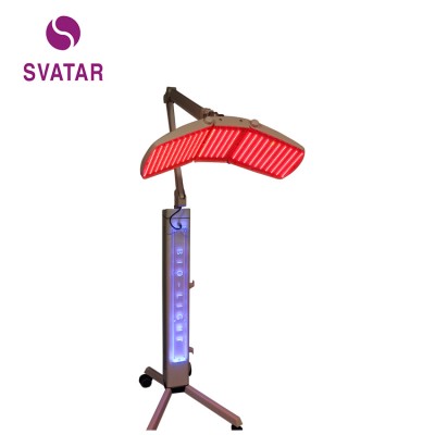 Wholesale hight quality beauty equipment full red PDT led light therapy for hair growth